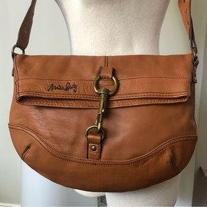 Large Convertible Miss Sixty Leather Crossbody